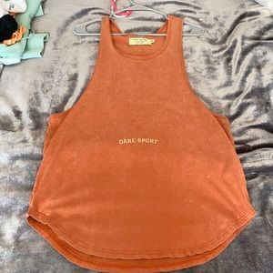 Darc sport rust orange wolves forever M tank top